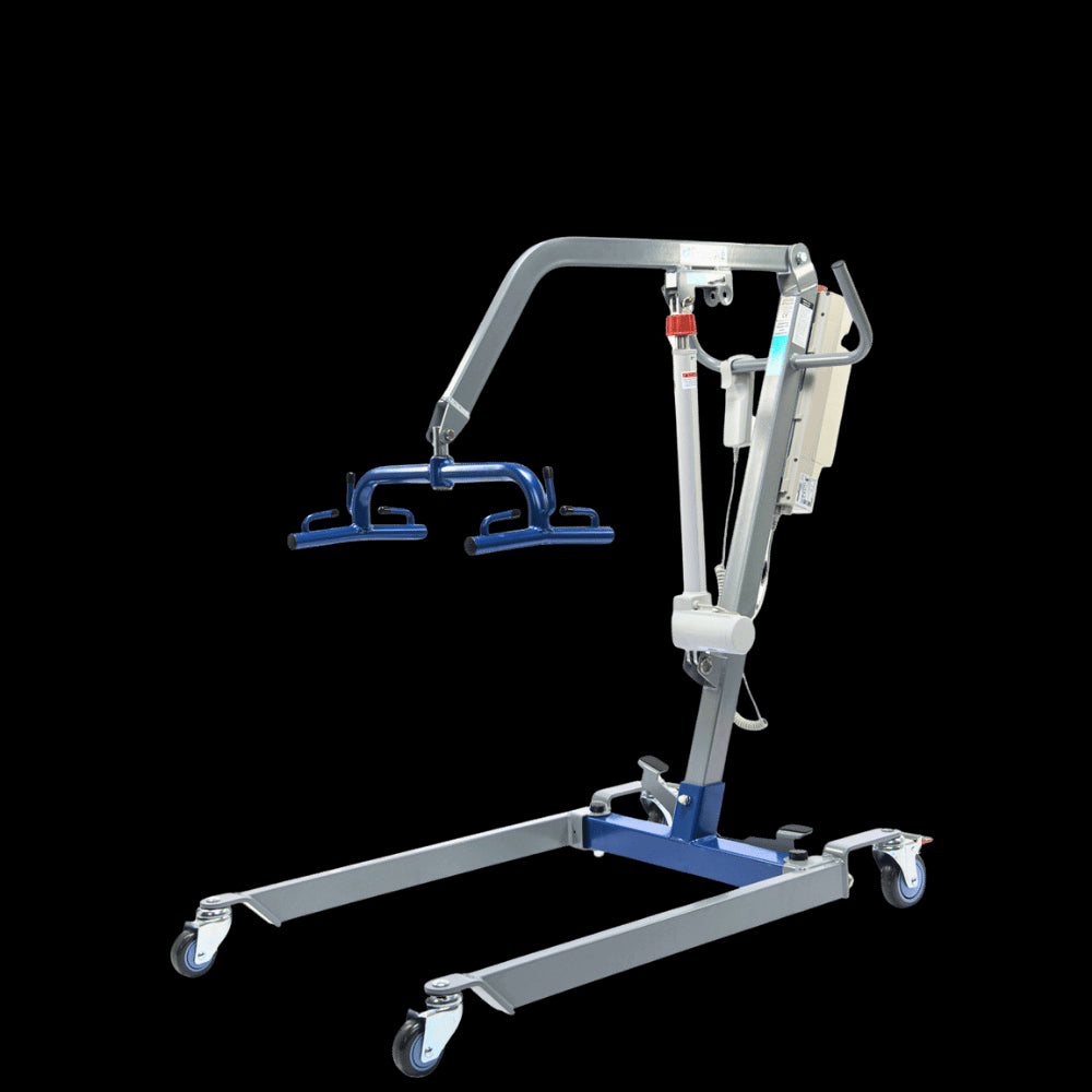  Proactive Medical Protekt Transformer Hydraulic Patient Lift Upgraded Electric Kit (400 lbs. Capacity)- Side Angled View