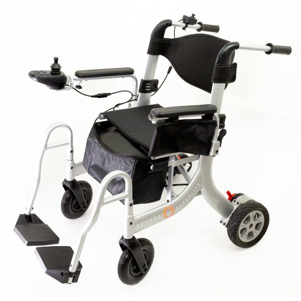 Reyhee Superlite XW-LY001-A 3-in-1 Foldable Electric Wheelchair-My Perfect Scooter
