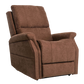 Saville Brown Pride Mobility Vivalift Metro 2 PLR-925 Lift Chair Angled View