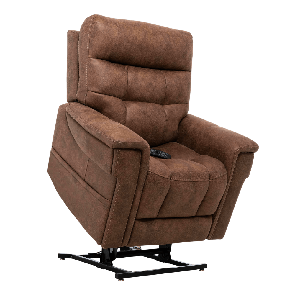 Partially Lifted Canyon Silt VivaLift Radiance Power Lift Chair PLR-3955