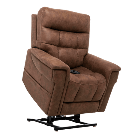 Partially Lifted Canyon Silt VivaLift Radiance Power Lift Chair PLR-3955