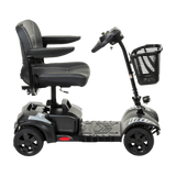 Silver Drive Medical Phoenix LT 4-Wheel Travel Scooter Side View