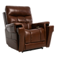 Sorrento Coffee Leather Pride Mobility VivaLift Ultra PLR-4955 Power Lift Chair Angled View