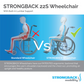 Strongback Mobility Strongback 22S Lightweight Wheelchair-My Perfect Scooter