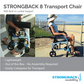 Strongback Mobility Strongback 8 1002 Transport Chair-My Perfect Scooter