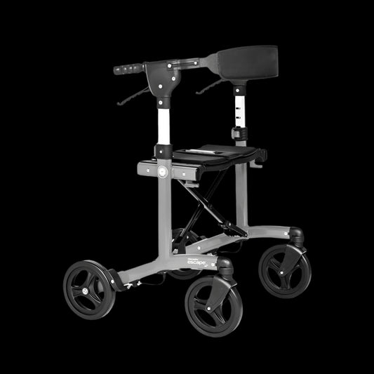 Triumph Mobility Petite Foldable Rollator - Angled View