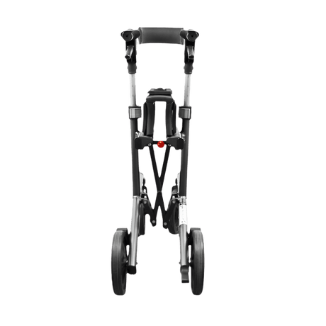 Triumph Mobility Petite Foldable Rollator - Folded