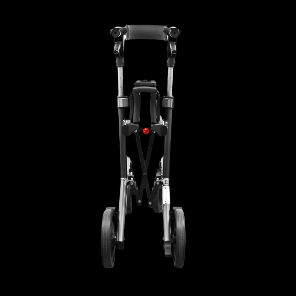 Triumph Mobility Petite Foldable Rollator - Folded