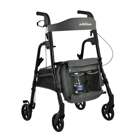 Triumph Mobility Travel Rollator - Storage View 