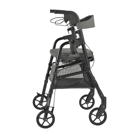 Triumph Mobility Travel Rollator - Side View 