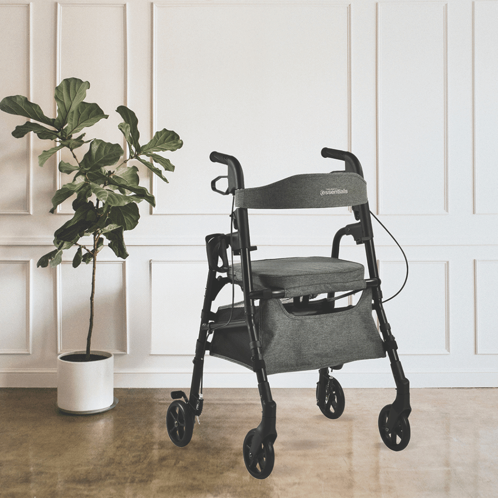 Triumph Mobility Travel Rollator - Front View 