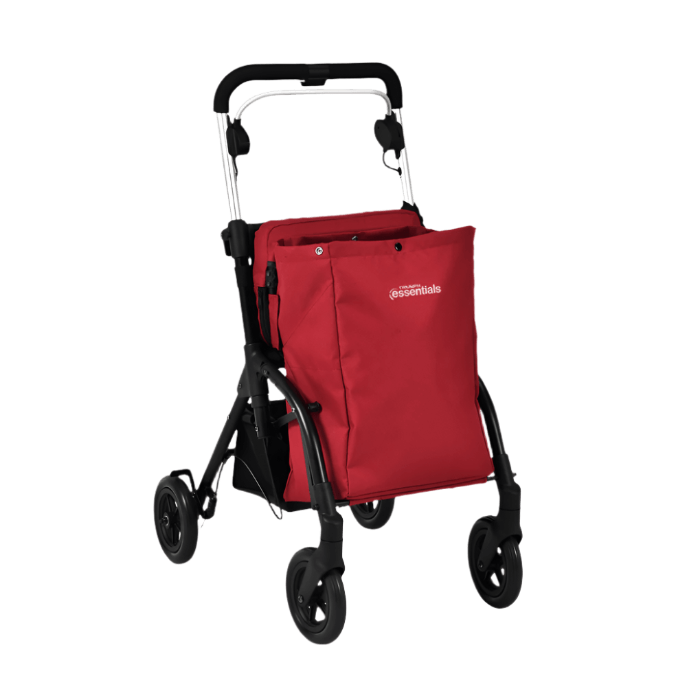 Triumph Mobility Shopping Rollator - Opened Shopping Bag 