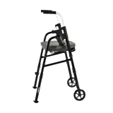 Triumph Mobility Travel Rollator Without Backrest - Side View 