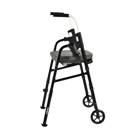 Triumph Mobility Travel Rollator Without Backrest - Side View 