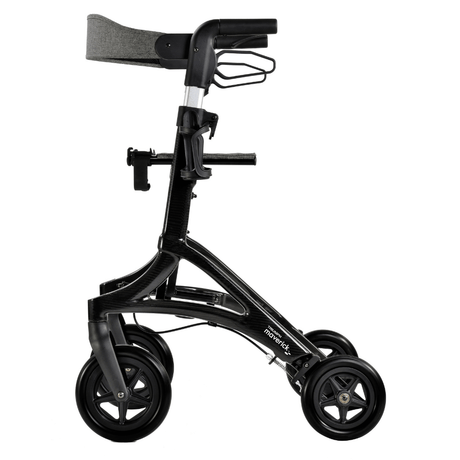 Triumph Mobility Maverick Carbon Fibre Rollator - Side View