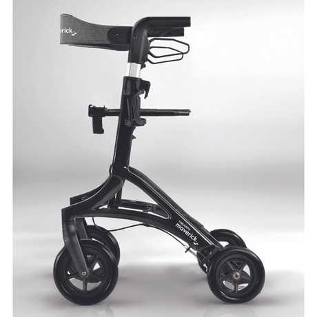 Triumph Mobility Maverick Carbon Fibre Rollator - Side View