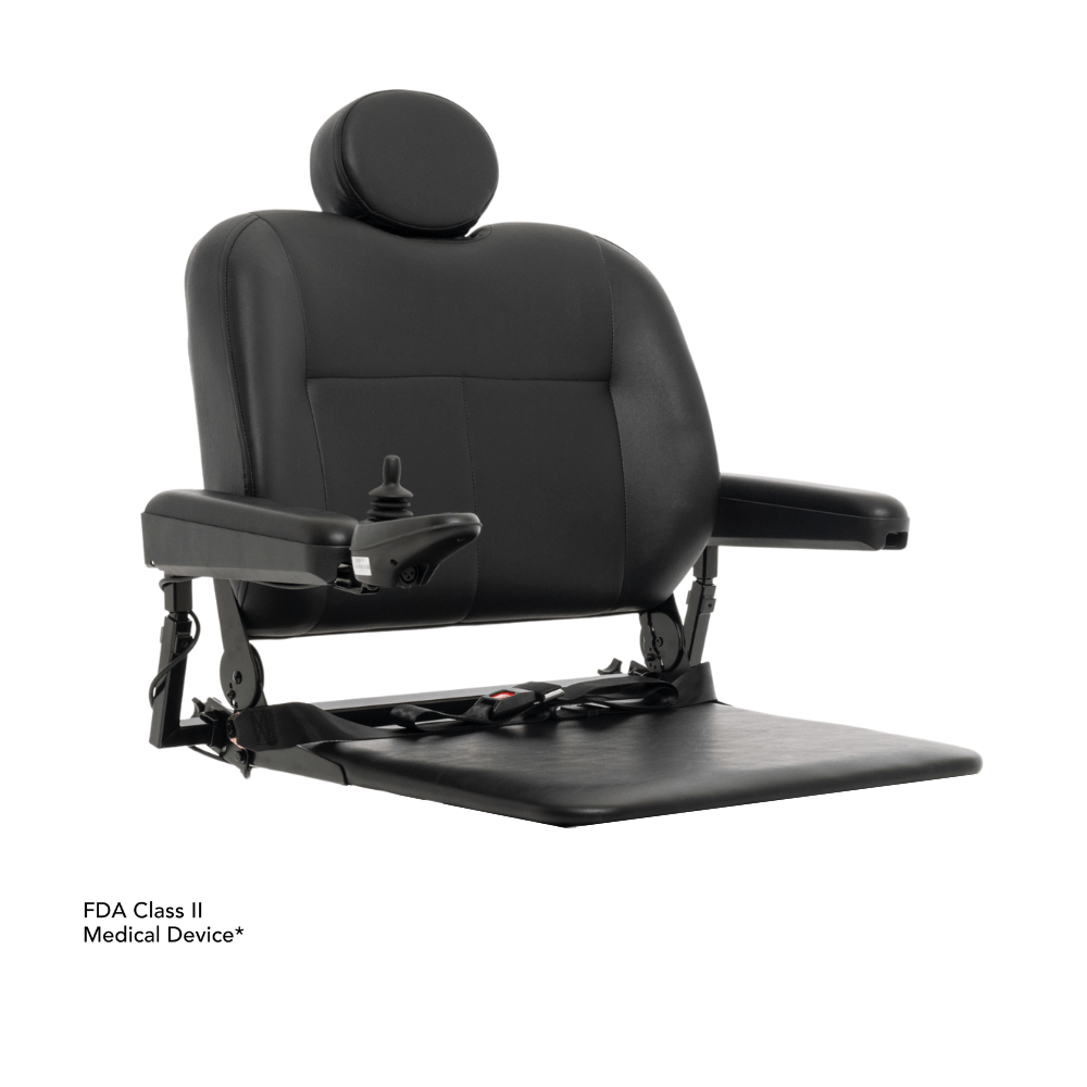 Pride Jazzy® Elite HD Heavy Duty FWD Powerchair -  Solid Seat Pan