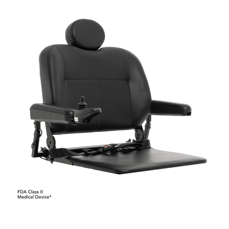 Pride Jazzy® Elite HD Heavy Duty FWD Powerchair -  Solid Seat Pan