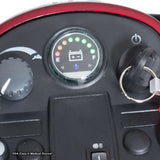 Pride Victory® 9 Disassembling Portable 4-Wheel Scooter - Closeup View of the Control Panel