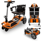 ZiiLIF R3b Ultra Lightweight Folding Mobility Scooter – Airline Approved Travel Scooter