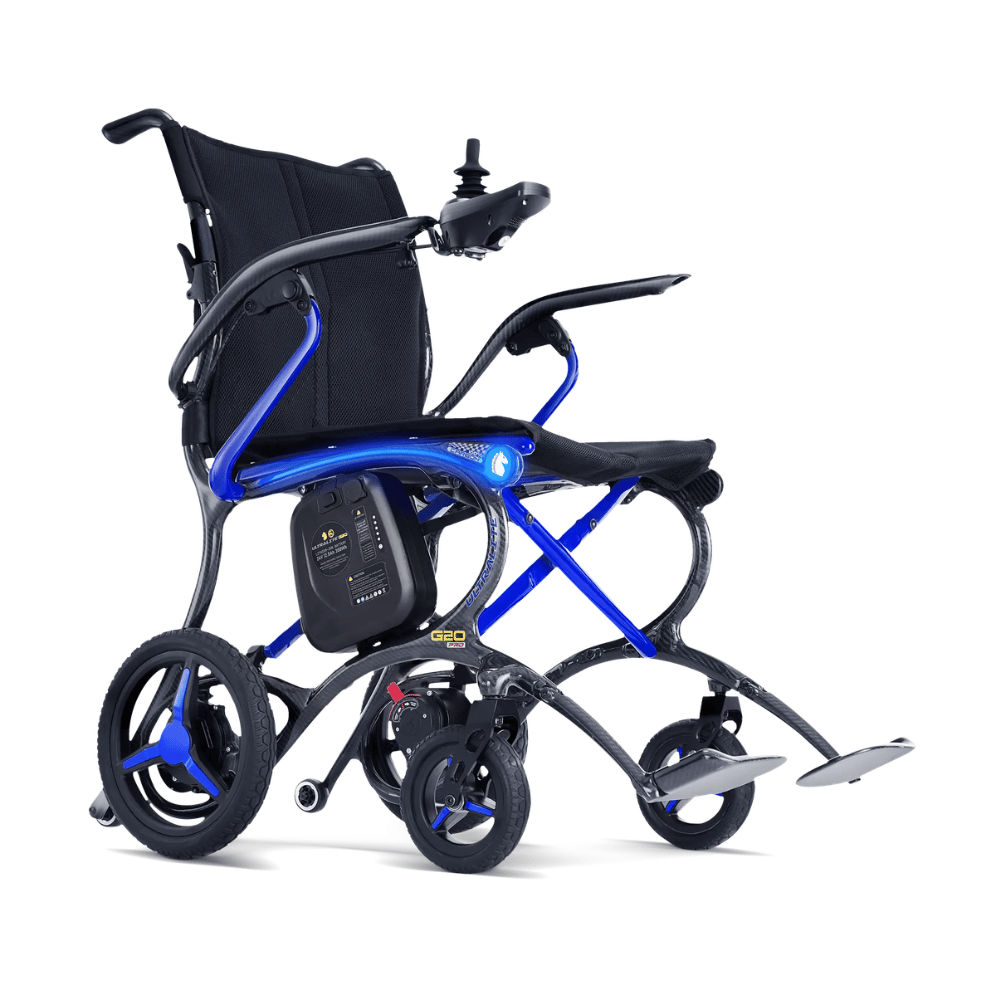 Forcemech Ultralite G20 Pro Carbon Fiber Travel Powerchair